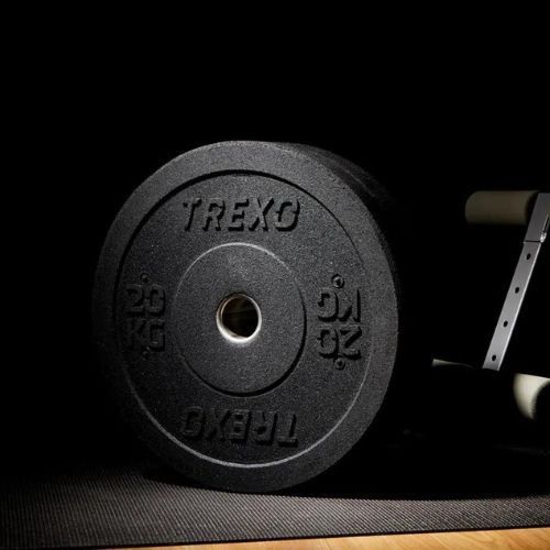 Obciążenie bumperowe olimpijskie XTREXO TRX-BMP020 20 kg czarne 11