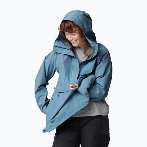 Kurtka przeciwdeszczowa damska Fjällräven Vardag Hydratic Anorak dawn blue
