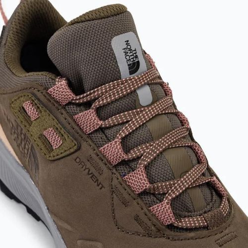 Buty turystyczne damskie The North Face Cragstone Leather WP bipartisan brown/meld grey