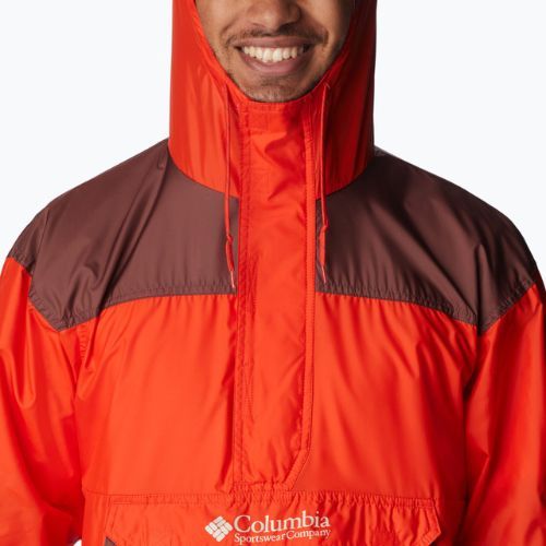 Kurtka przeciwwiatrowa męska Columbia Challenger spicy/light raisin