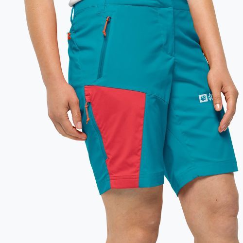 Spodenki trekkingowe damskie Jack Wolfskin Glastal tile blue