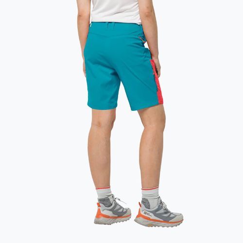 Spodenki trekkingowe damskie Jack Wolfskin Glastal tile blue
