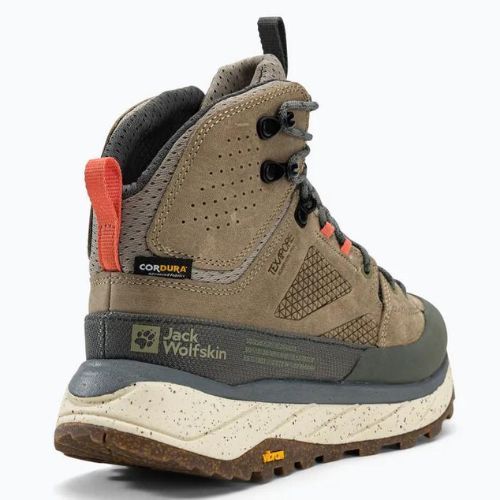 Buty trekkingowe damskie Jack Wolfskin Terraquest Texapore Mid misty green
