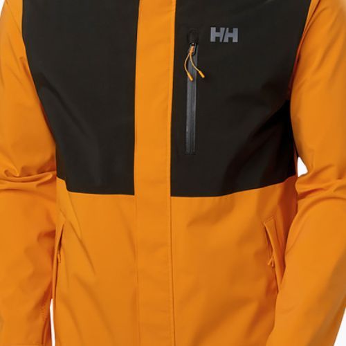 Kurtka przeciwdeszczowa męska Helly Hansen Juell Storm poppy orange