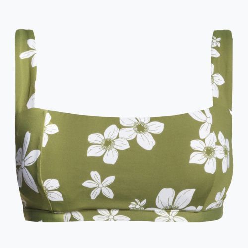Góra od stroju kąpielowego ROXY Retro D-Cup loden green surfrider spirit s