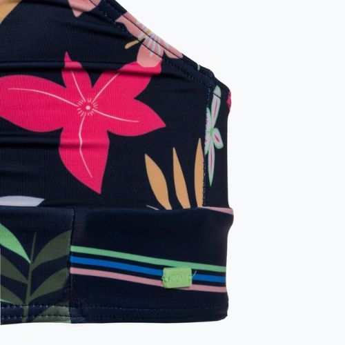 Strój kąpielowy dwuczęściowy dziecięcy ROXY Vacay For Life Crop Top Set mood indigo alma swim