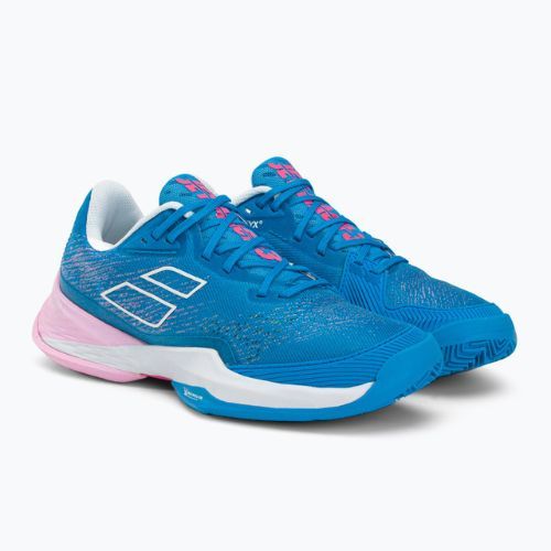Buty do tenisa damskie Babolat Jet Mach 3 Clay W french blue