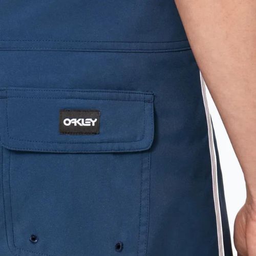 Szorty kąpielowe męskie Oakley Solid Crest 19" poseidon