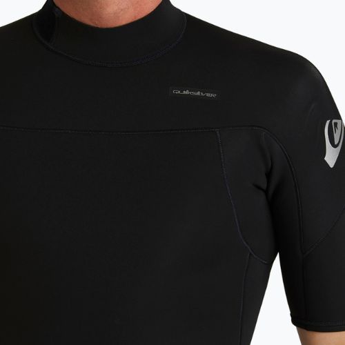 Pianka do pływania męska Quiksilver Everyday Sessions 2/2 mm Back Zip Springsuit black