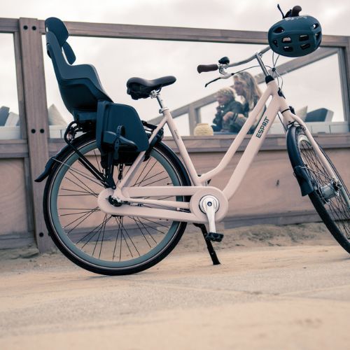 Fotelik rowerowy bobike Go Maxi Reclining System macaron grey