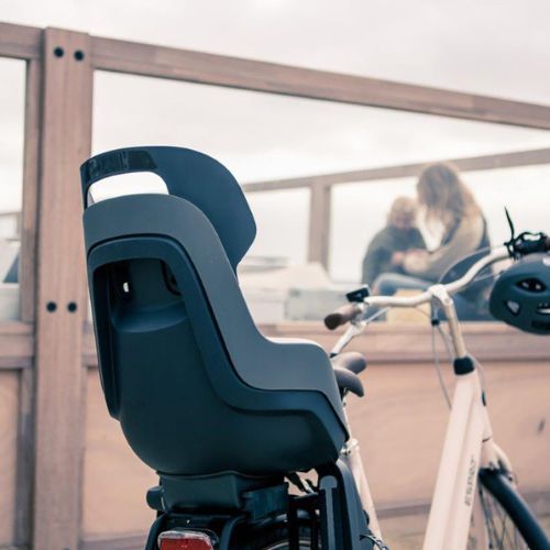 Fotelik rowerowy bobike Go Maxi Reclining System macaron grey