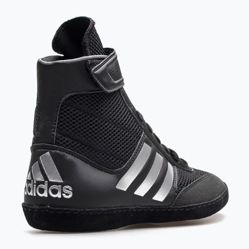 Buty bokserskie męskie adidas Combat Speed.5 black/silver