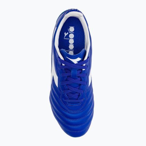 Buty piłkarskie dziecięce Diadora Brasil Elite 2 LT LPU Y niebieskie DD-101.178866-D0336-34