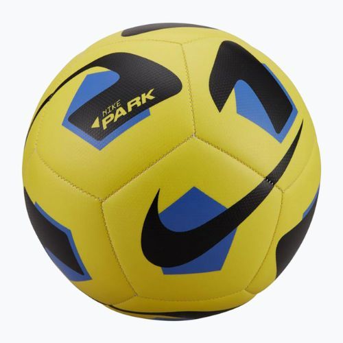 Piłka do piłki nożnej Nike Park Team 2.0 yellow strike/sapphire/black rozmiar 5