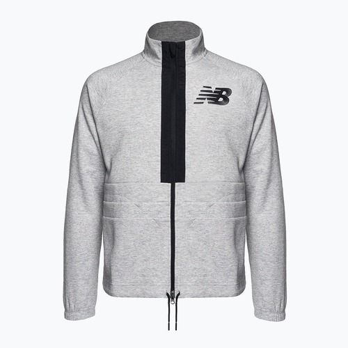 Kurtka treningowa New Balance Uni-Ssentials Moments spinnex grey