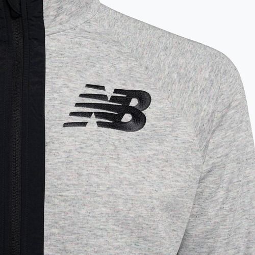 Kurtka treningowa New Balance Uni-Ssentials Moments spinnex grey