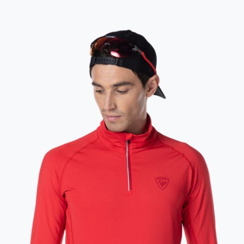 Bluza termoaktywna męska Rossignol Classique 1/2 Zip sports red