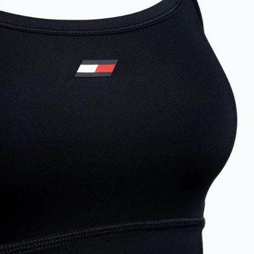 Biustonosz treningowy Tommy Hilfiger Essentials Low Int blue