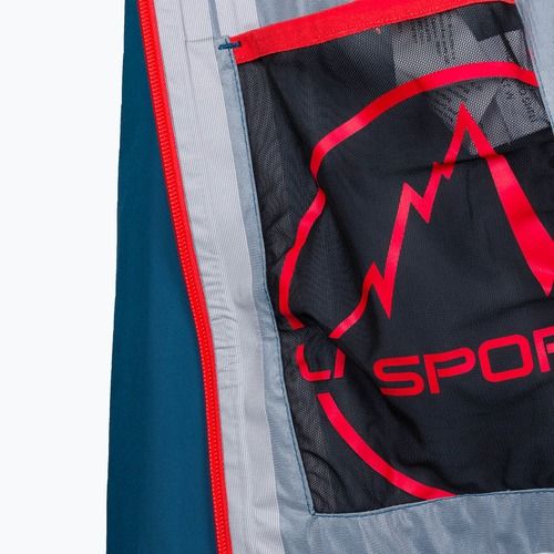 Kurtka przeciwdeszczowa damska La Sportiva Crizzle EVO Shell storm blue/cherry tomato