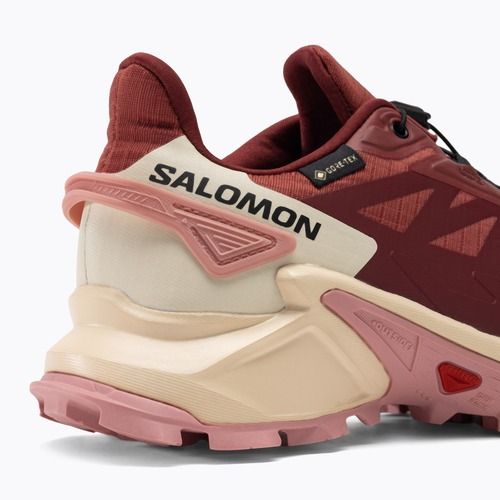 Buty do biegania damskie Salomon Supercross 4 GTX cow hide/syrah/blush