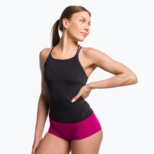 Koszulka treningowa damska Gymshark Studio Tank black