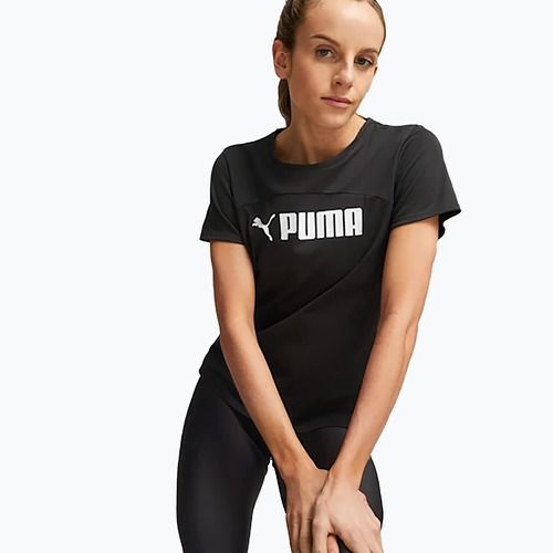 Koszulka damska PUMA Fit Logo Ultrabreathe puma black/puma white