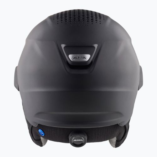 Kask narciarski Alpina Alto Q-Lite black matt/gold mirror