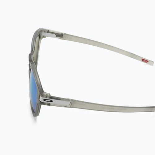 Okulary przeciwsłoneczne Oakley Latch matte grey ink/prizm sapphire polarized