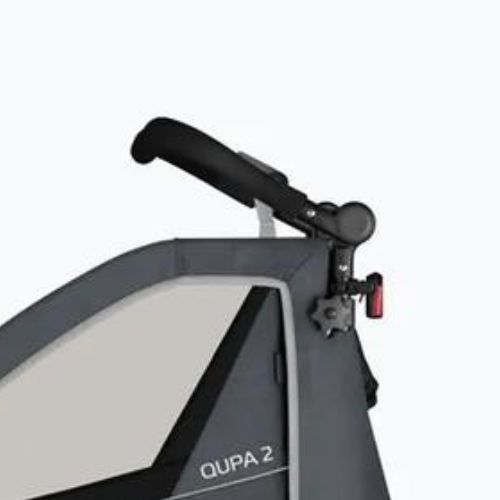 Przyczepka rowerowa Qeridoo Qupa 2 gray