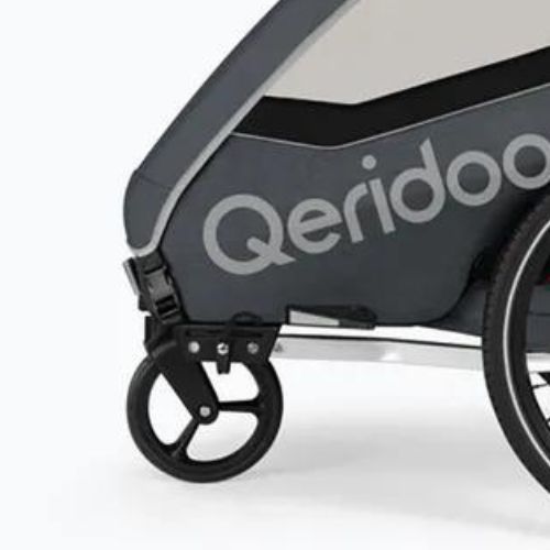 Przyczepka rowerowa Qeridoo Qupa 2 gray