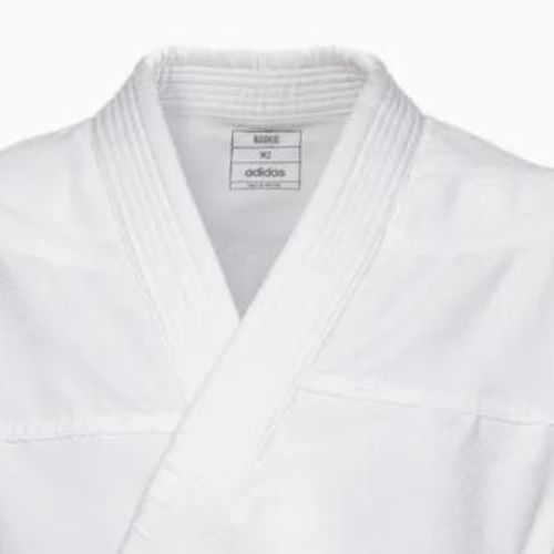 GI do brazylijskiego jiu-jitsu dziecięce adidas Rookie white/gradient blue