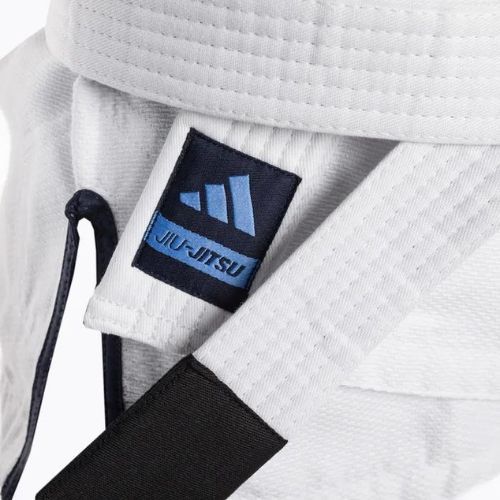 GI do brazylijskiego jiu-jitsu dziecięce adidas Rookie white/gradient blue