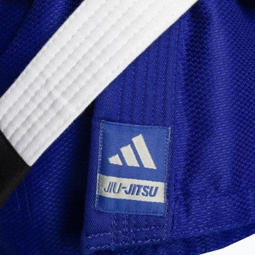 GI do brazylijskiego jiu-jitsu dziecięce adidas Rookie blue/grey