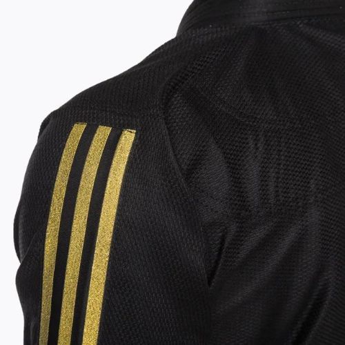 GI do brazylijskiego jiu-jitsu dziecięce adidas Rookie black/gold