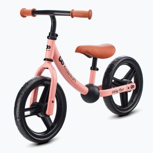 Rowerek biegowy Kinderkraft 2Way Next rose pink