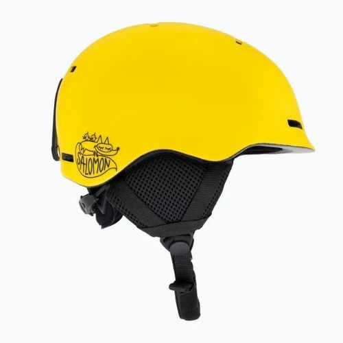 Kask narciarski dziecięcy Salomon Orka Jr vibrant yellow
