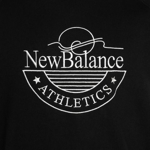 Bluza męska New Balance Athletics Graphic Crew black