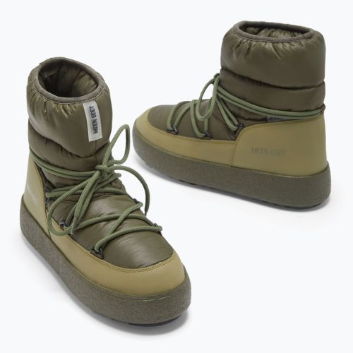 Śniegowce męskie Moon Boot Mtrack Low Nylon Wp khaki
