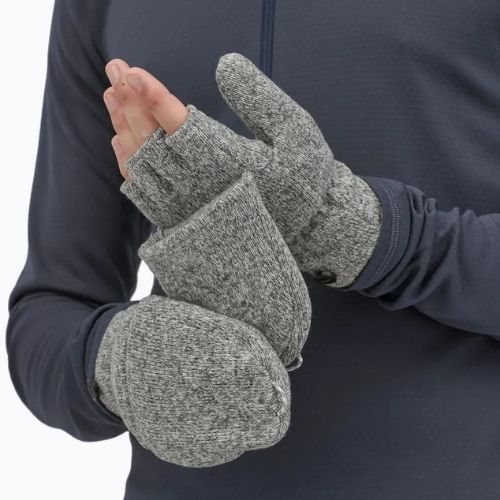 Rękawiczki trekkingowe damskie Patagonia Better Sweater Fleece birch white
