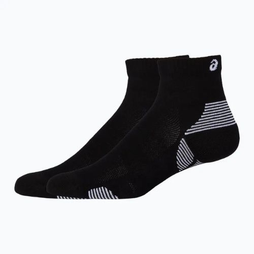 Skarpety ASICS Cushion Run Quarter 2 pary performance black/performance black