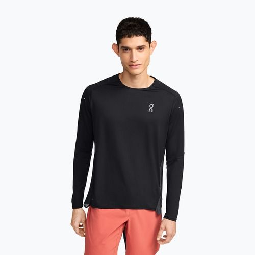 Longsleeve do biegania męski On Performance Long-T black/eclipse