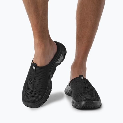 Klapki męskie Salomon Reelax Slide 6.0 black/black/alloy
