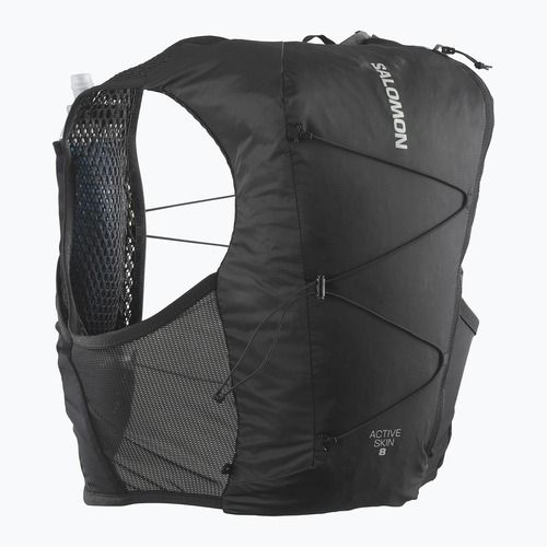 Kamizelka do biegania Salomon Active Skin 4 Set black/metal