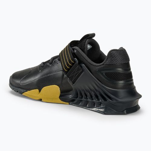 Buty do podnoszenia ciężarów Nike Savaleos black/met gold antgracite infinite gold