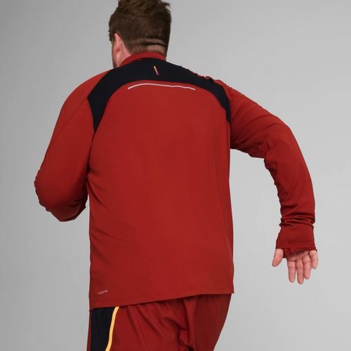 Bluza do biegania męska PUMA Run Cloudspun 1/4 Zip mars red