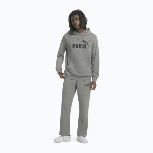 Bluza męska PUMA Essentials Big Logo Hoodie TR medium gray heather