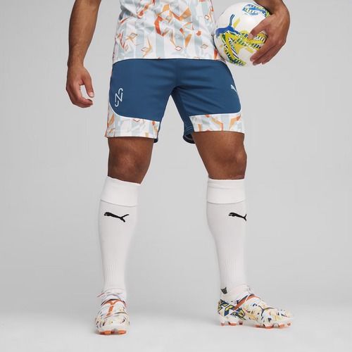 Spodenki piłkarskie męskie PUMA Neymar JR Creativity Training ocean tropic/hot heat