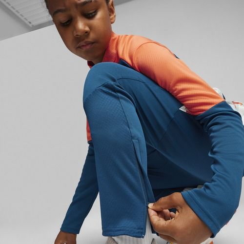 Spodnie piłkarskie dziecięce PUMA Neymar JR Creativity Training ocean tropic/hot heat