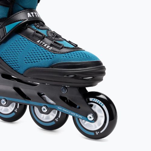 Rolki męskie ATTABO OneFoot Fitgo system niebieskie