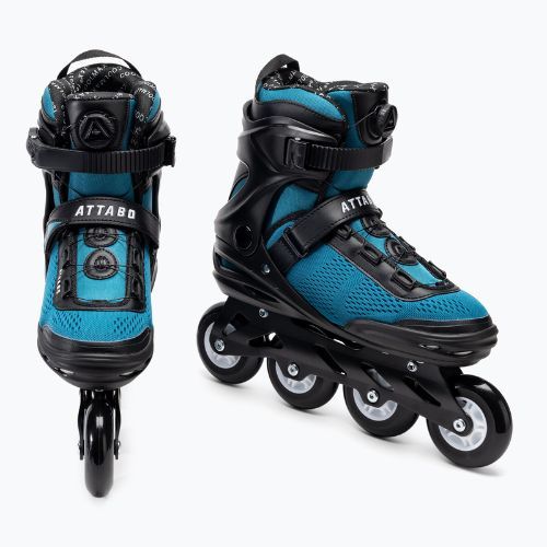 Rolki męskie ATTABO OneFoot Fitgo system niebieskie